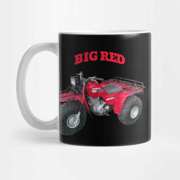 BIG RED 3 WHEELER by Cult Classics